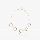 Five-ring bracelet