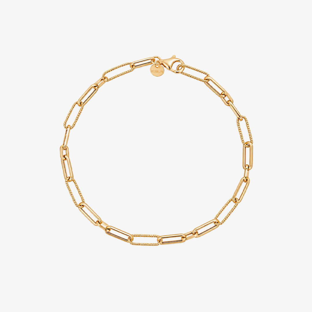 Granulated Figaro Bracelet