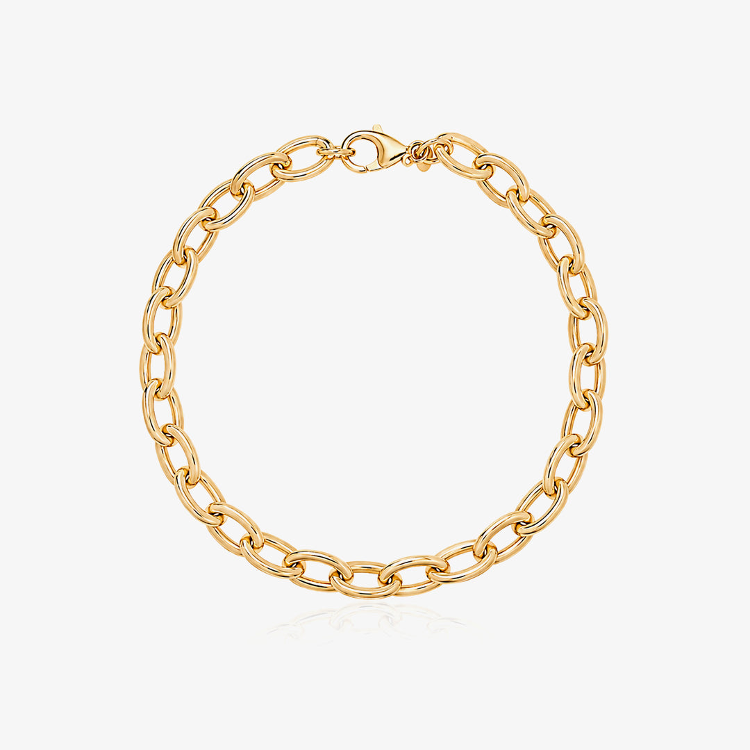 Oval Rolo Bracelet