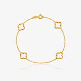 Clover bracelet