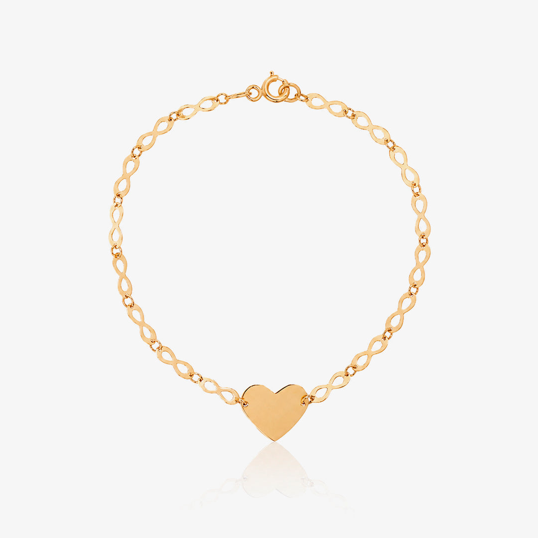 Infinity Heart Bracelet