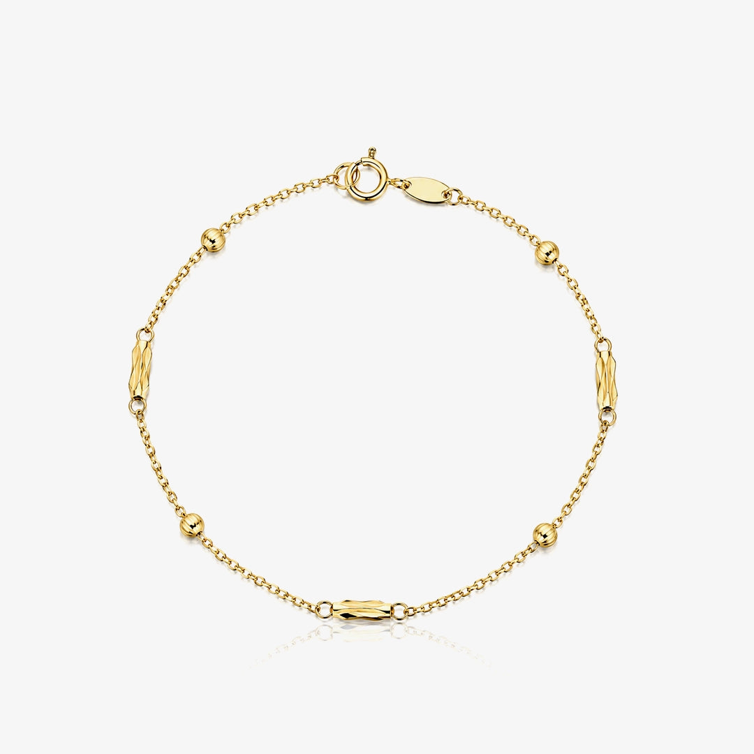 Beaded Spike Bracelet