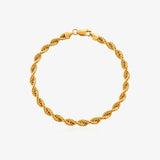 Solomon's knot cord bracelet 5mm