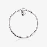 Pulsera Abalorios Corazón Circonitas