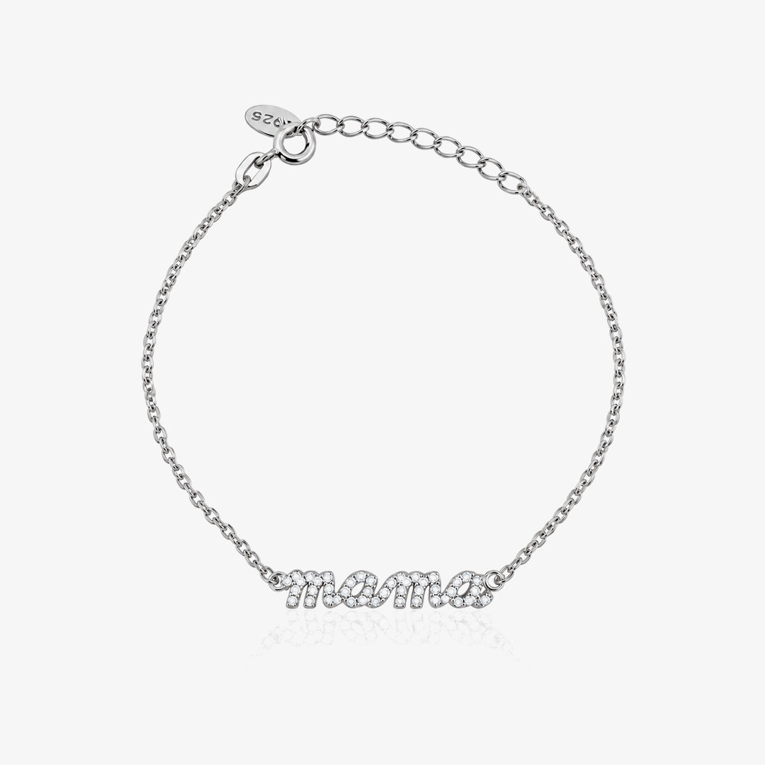 Mom bracelet zircons