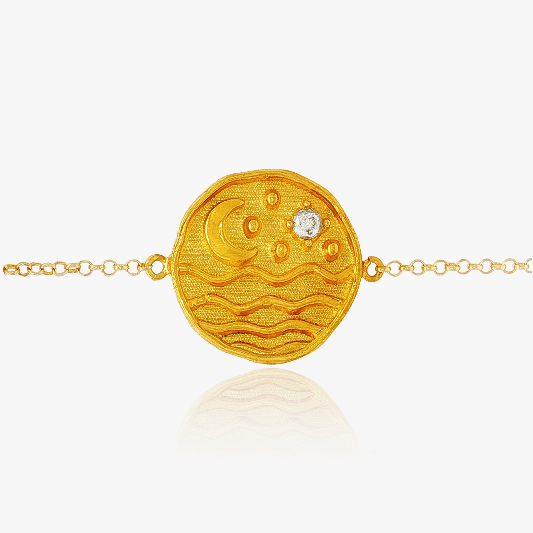 Pulsera sol,luna y mar