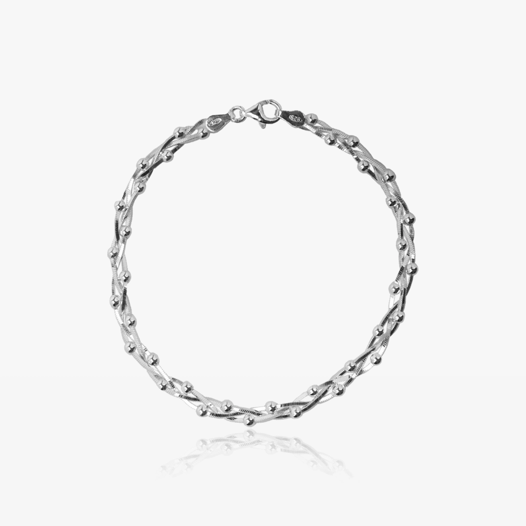 Interlocking Bead Bracelet