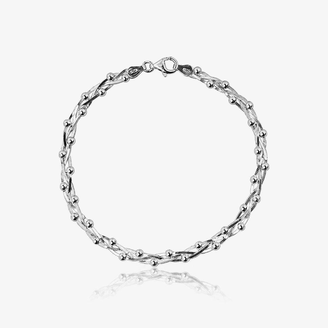 Interlocking Bead Bracelet