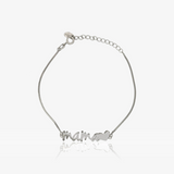 Mom heart bracelet