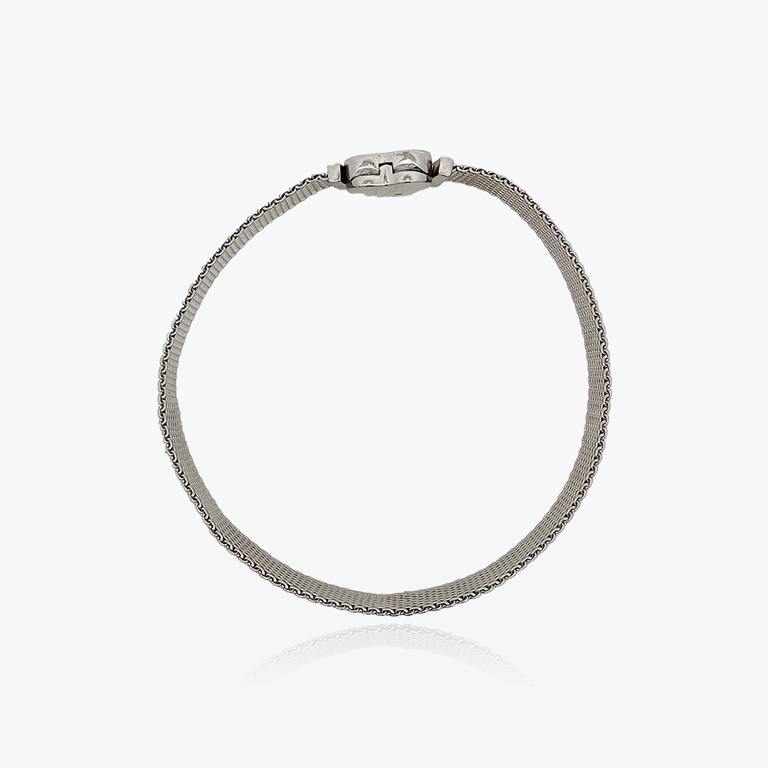 Mirror Heart Bead Bracelet