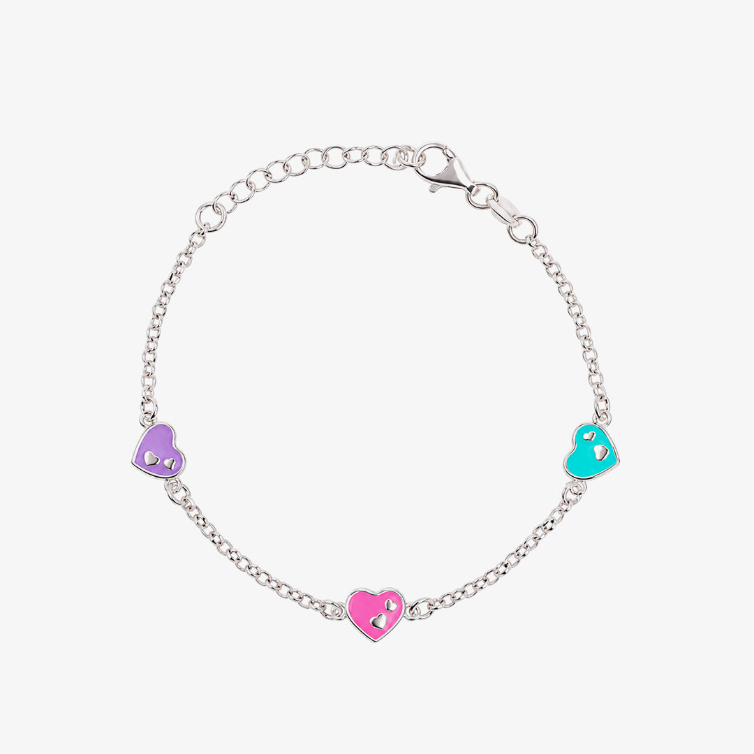 Children's heart bracelet