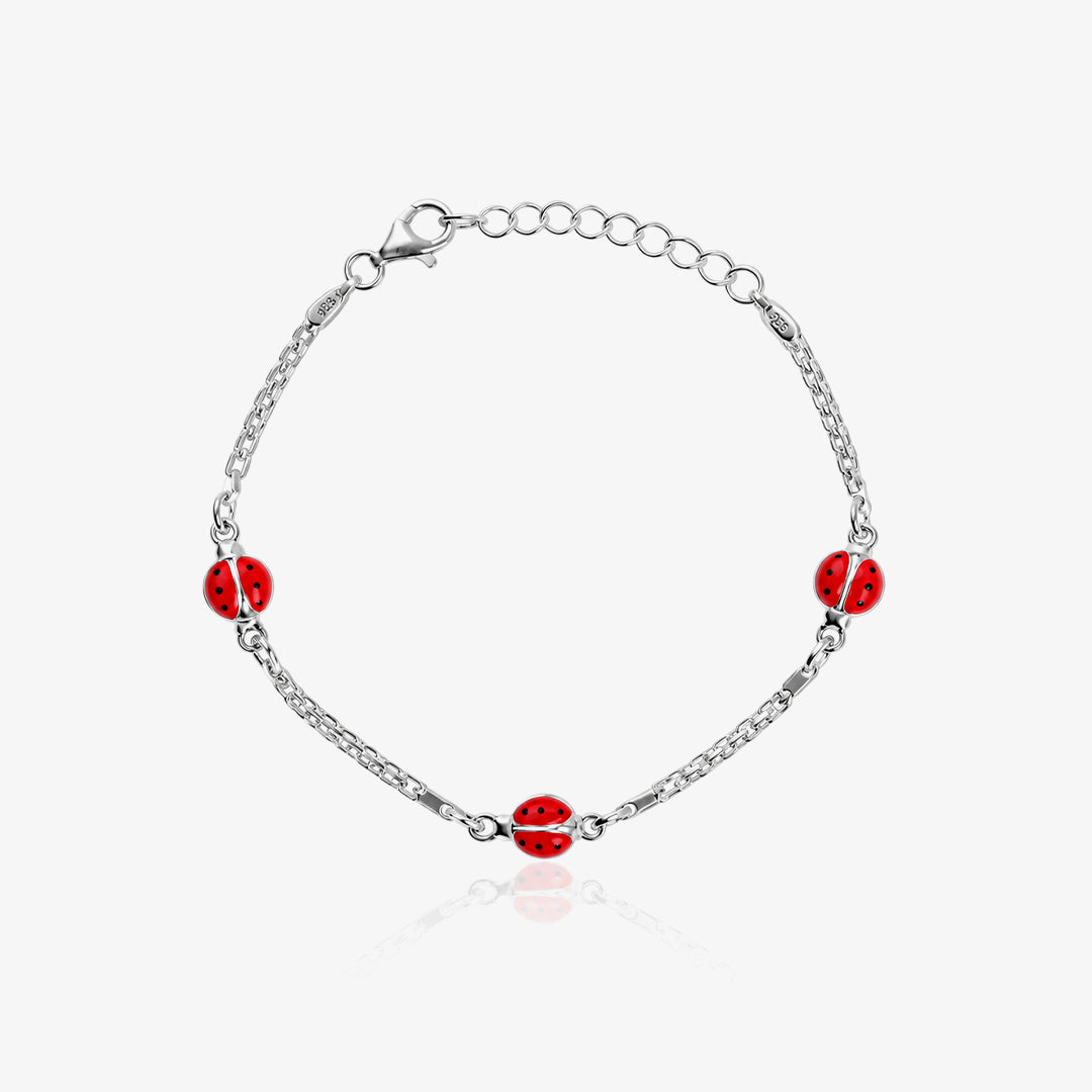 Ladybug bracelet