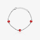 Ladybug bracelet