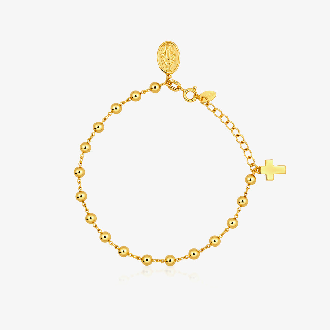 Rosary bracelet