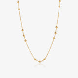 Bead chain necklace