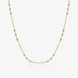 Bead chain necklace