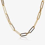 Granulated figaro necklace.