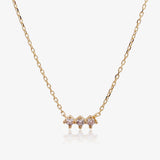 Collar triple stone