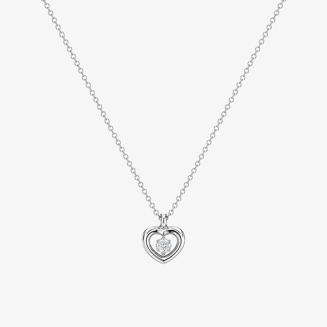 Collar Diamond Heart