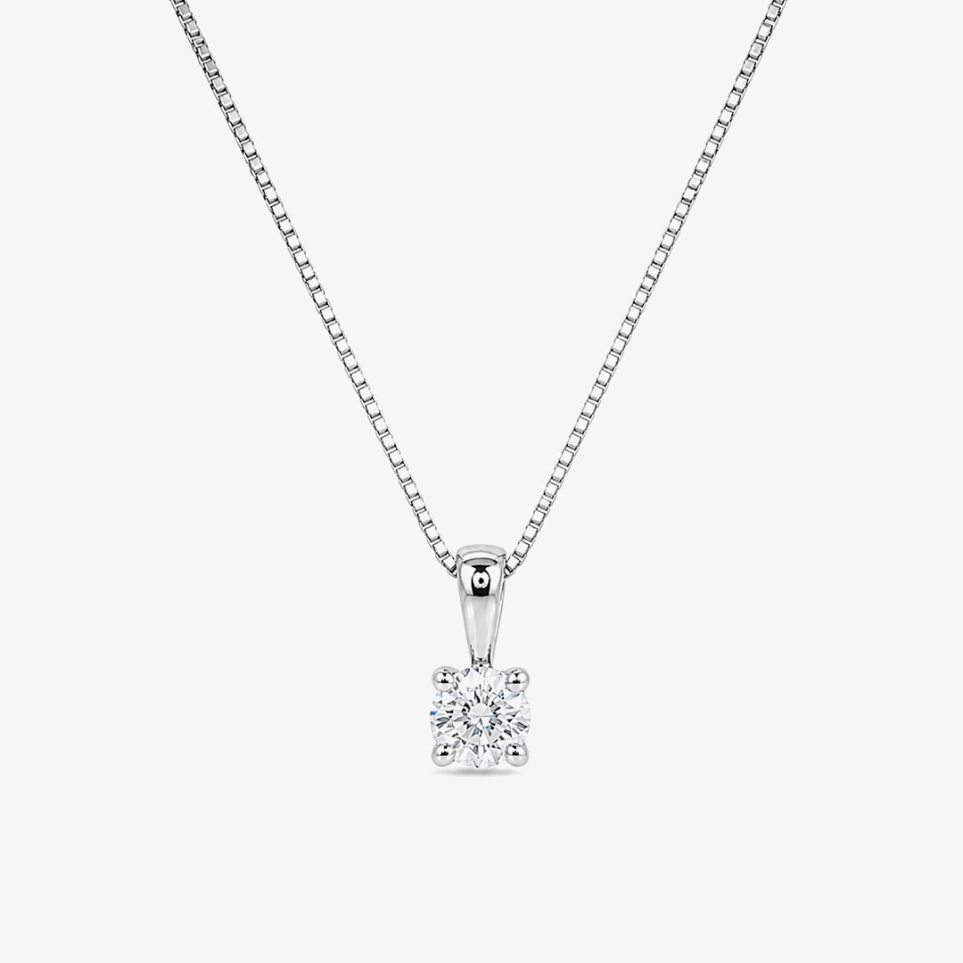 Collar Diamante 4 Garras