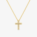 Collar Cruz Diamantes