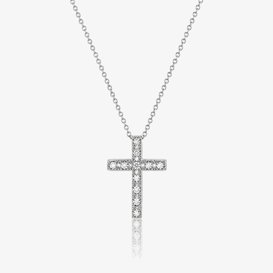 Collar Cruz Diamantes.