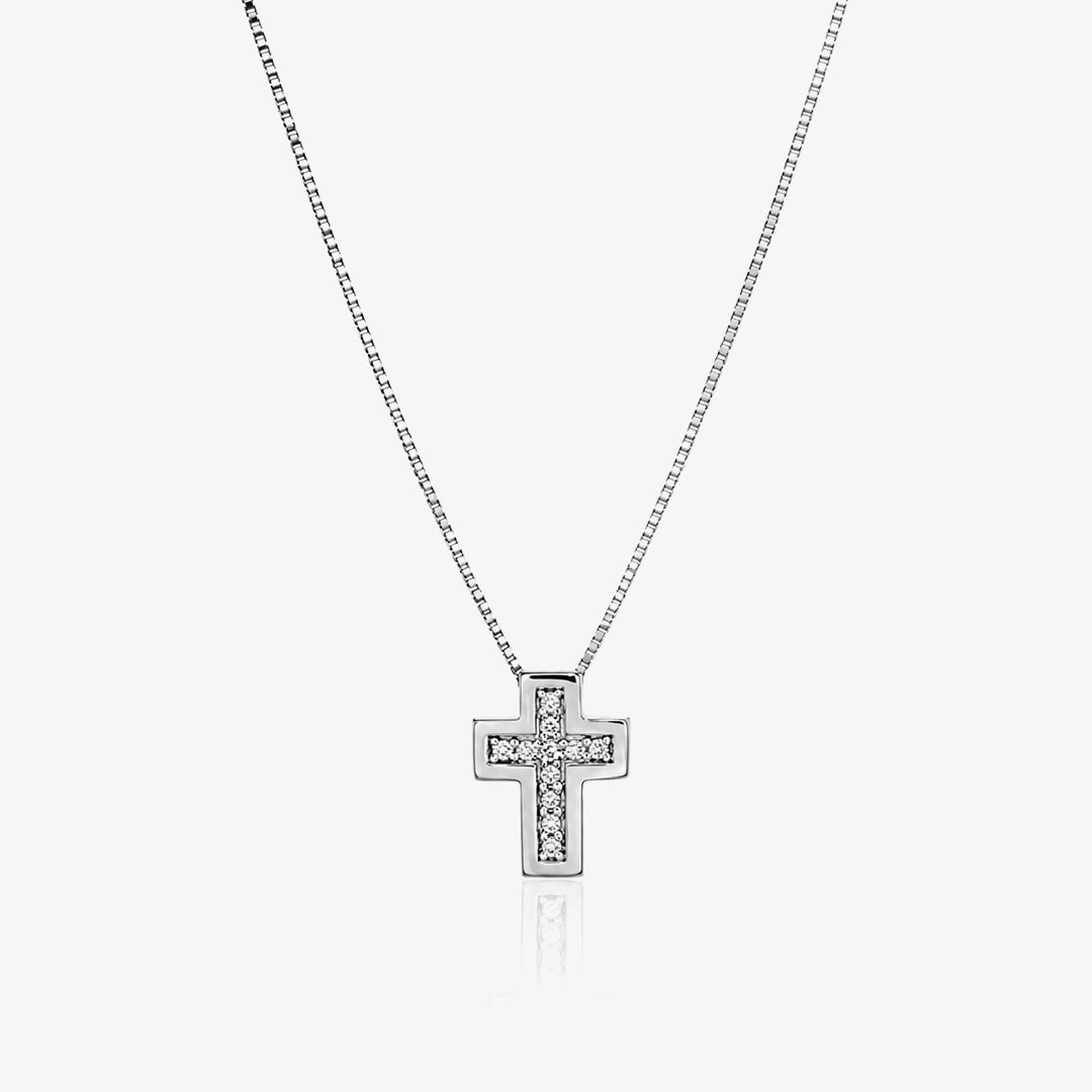 Diamond Cross Necklace