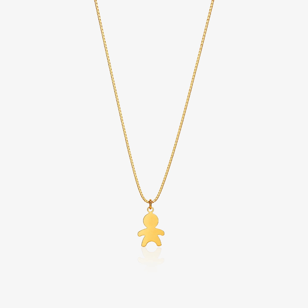Collar Silueta Niño