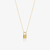 Padlock necklace