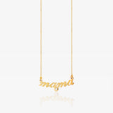 Collar mama circonita