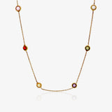 Collar piedras color
