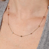 Collar piedras color