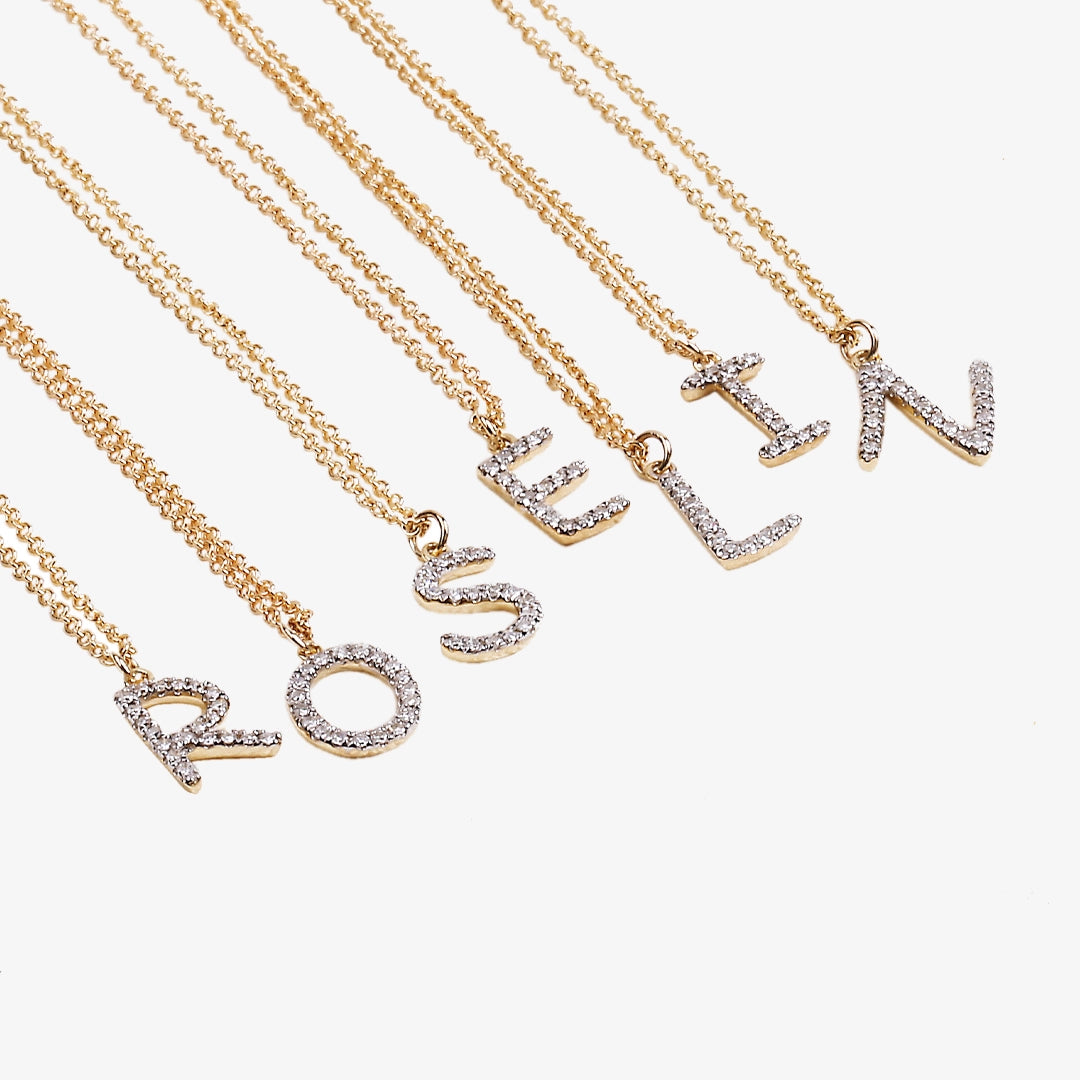 Collar Inicial Diamante