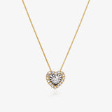 Collar Diamantes Corazón