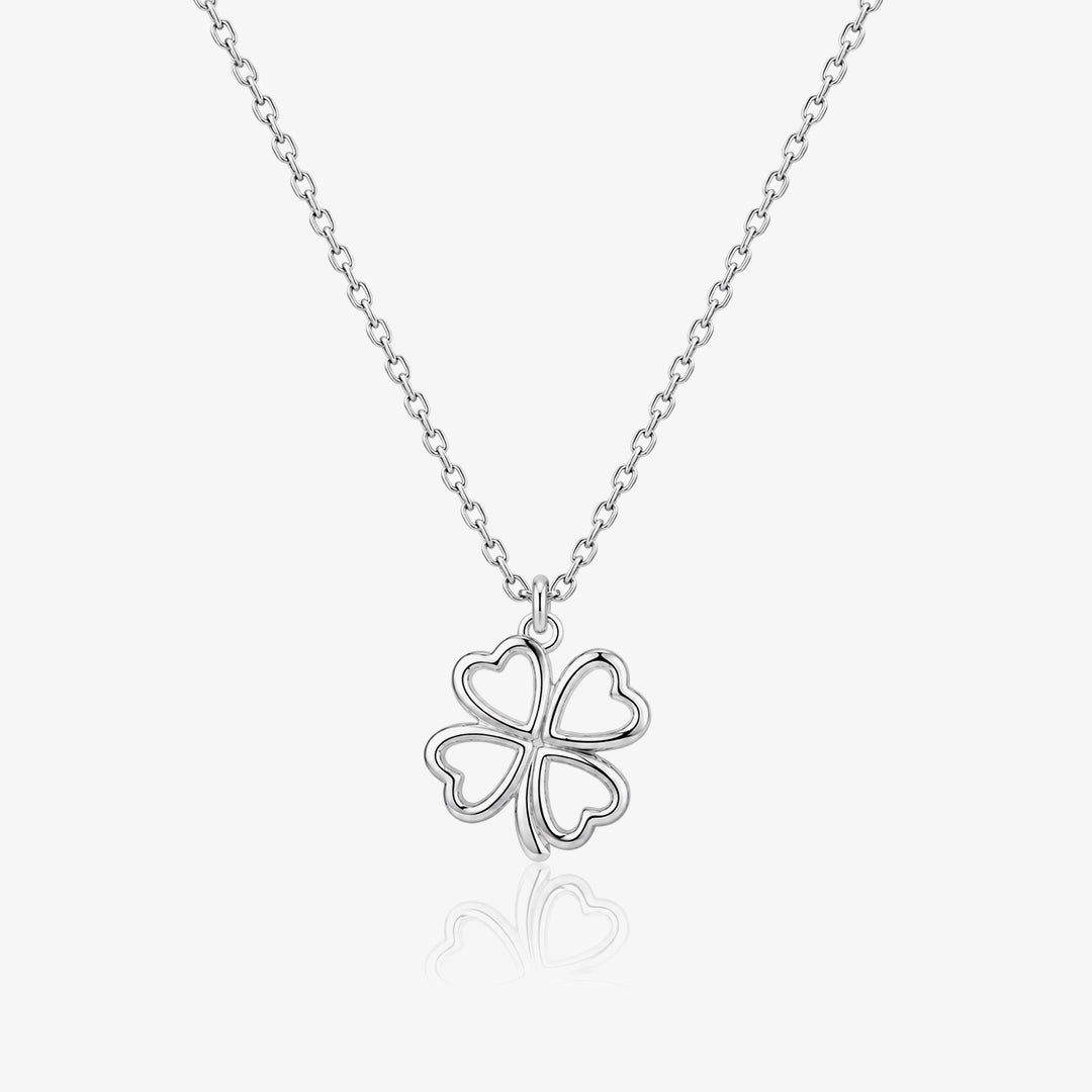 Collar Trebol Corazones