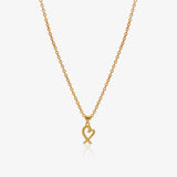 Collar Corazón Cruzado