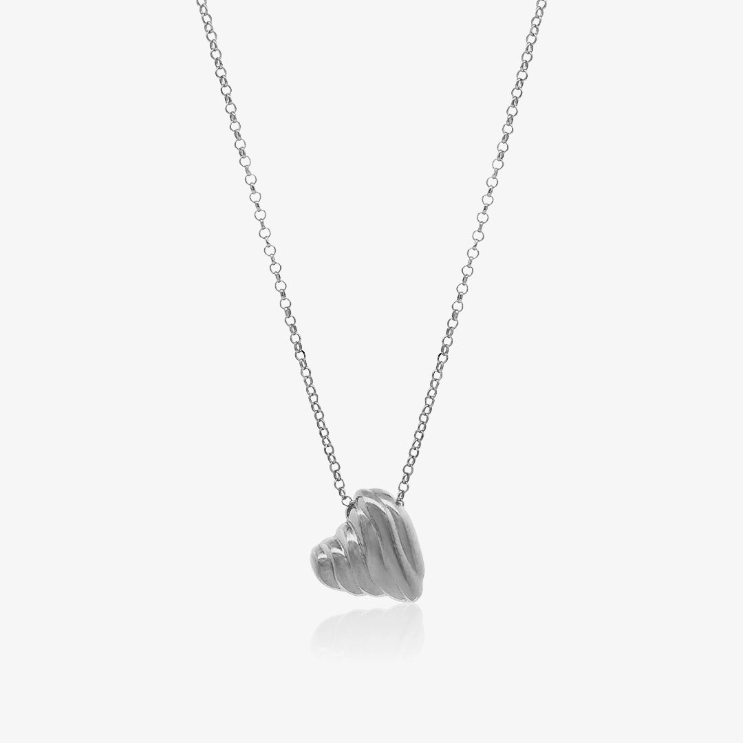 Collar Corazón Gallonado