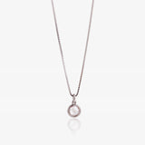 Collar Piedra blanca.
