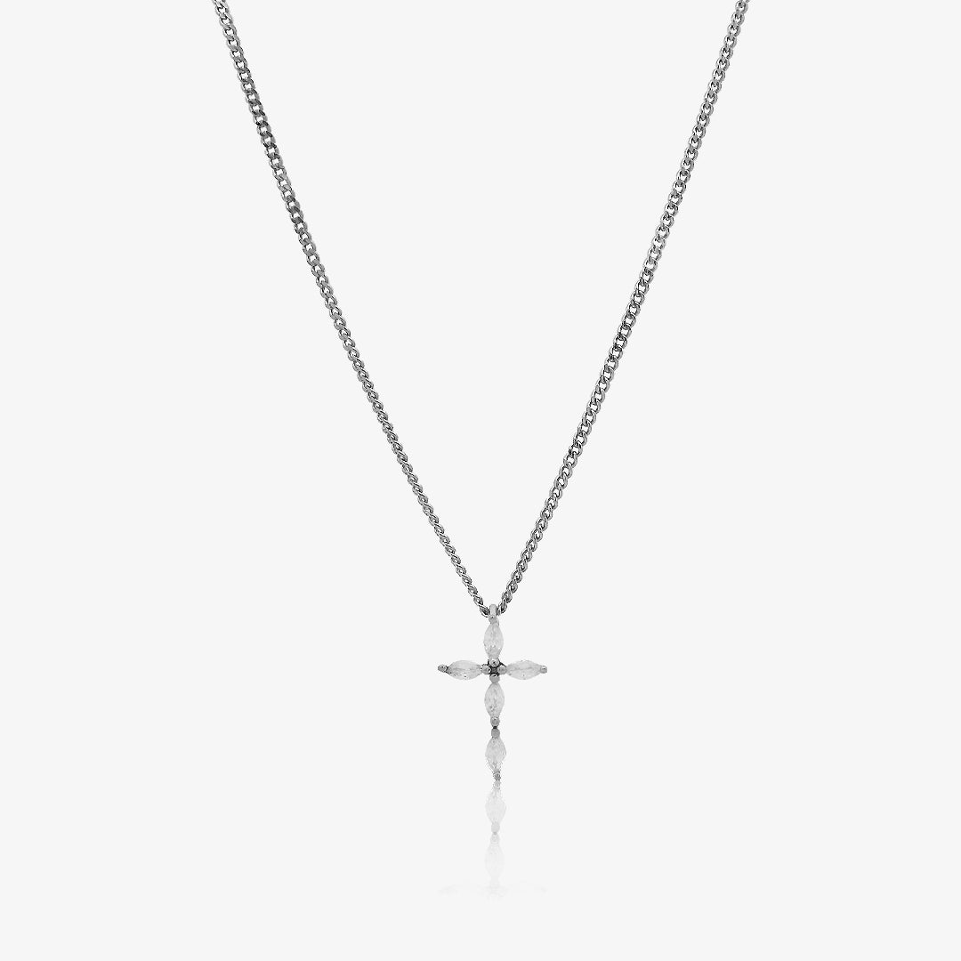 Collar Cruz circonitas
