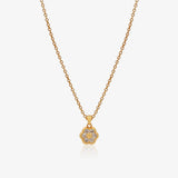 Collar Roseta Flor