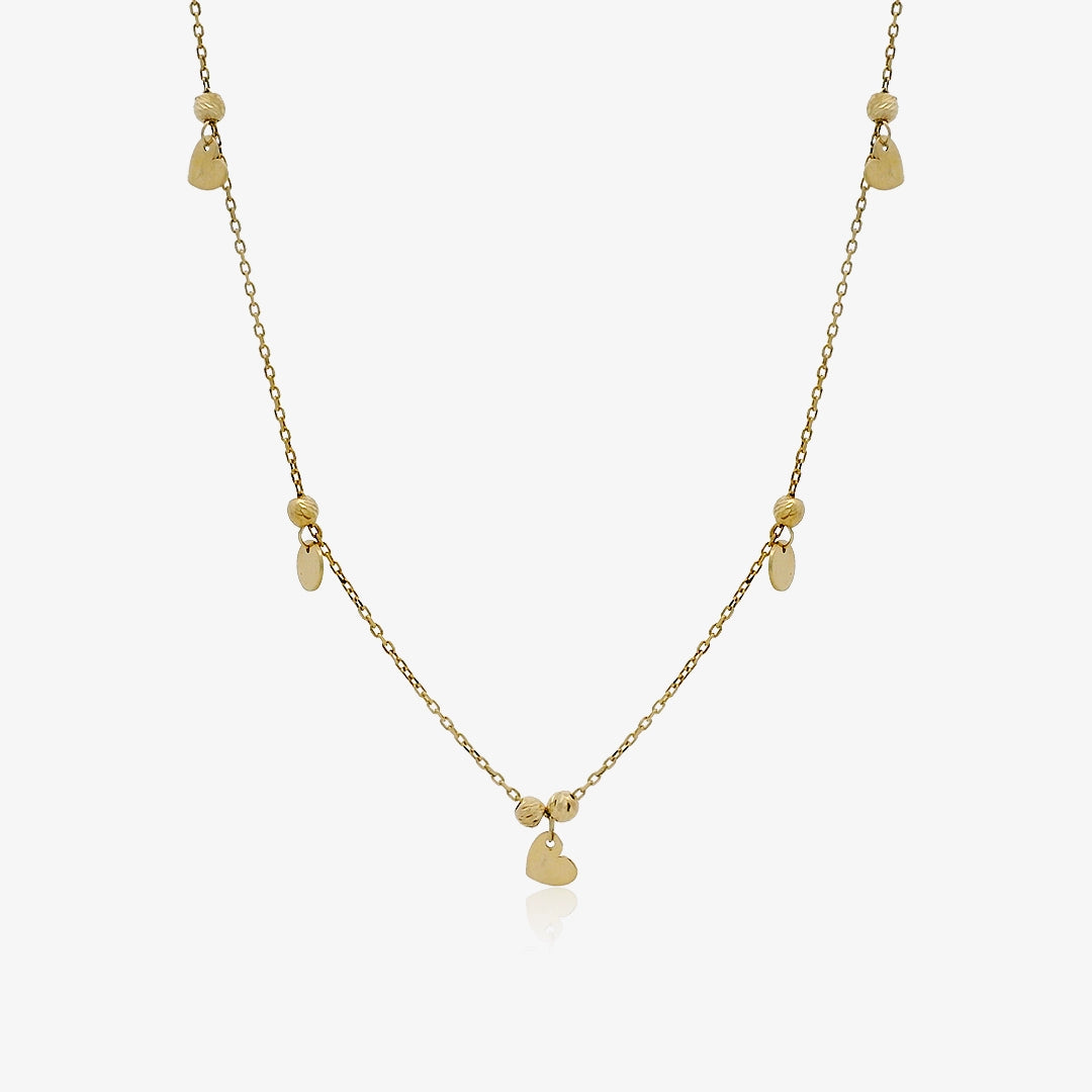 Collar Corazones