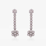 Pendientes Flor Largos