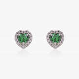 Pendientes Piedras Corazon