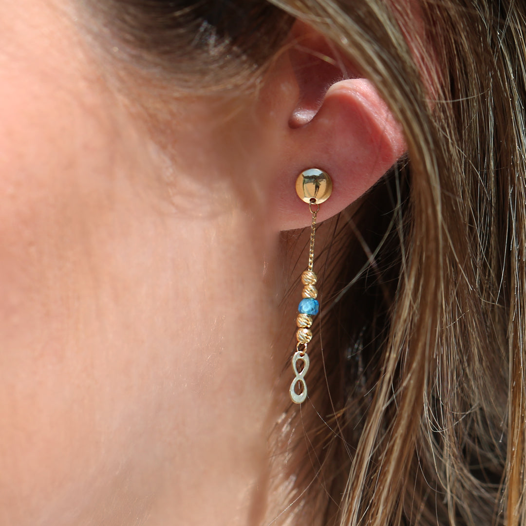 Infinity Dangle Earrings