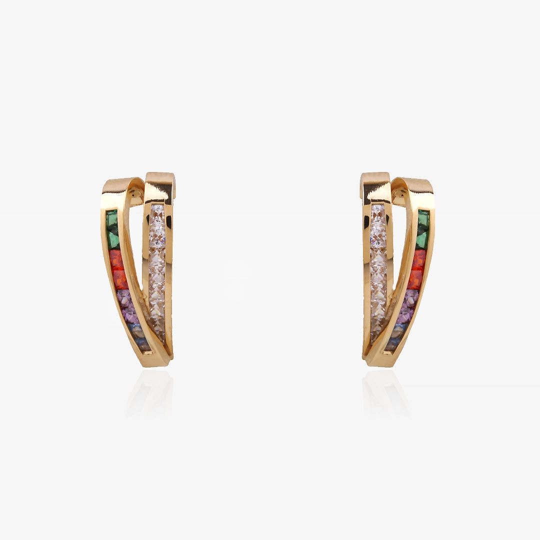 U-shaped earrings