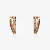 U-shaped earrings