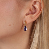 Pendientes Color Amatista