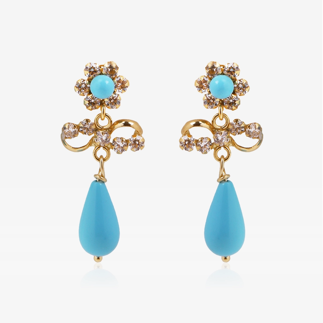 Bow earrings