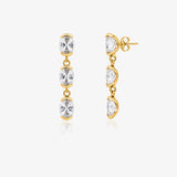 Pendientes Piedras Ovales