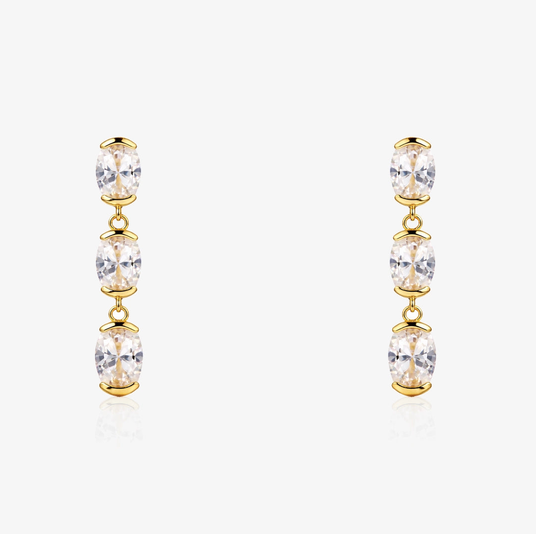 Drop earrings